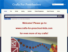 Tablet Screenshot of mypreschool-crafts.com